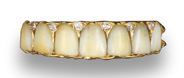Teeth and Hair in Antique Jewellery - The Curiousness of Victorian Sentimentality
